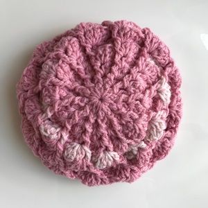 Cut Baby girl handmade boina hat!